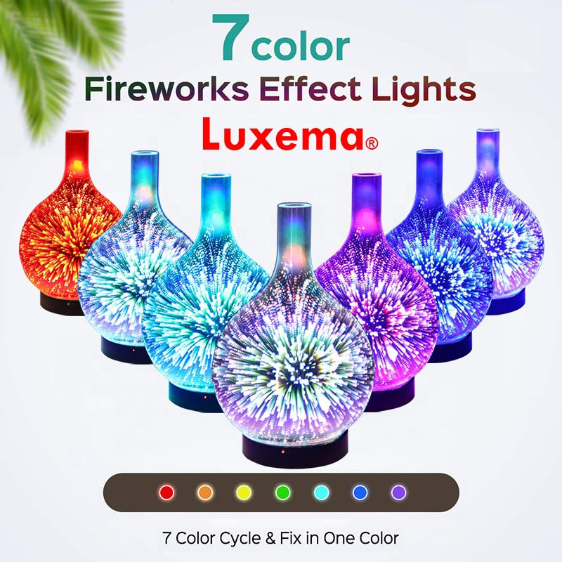 Luxema® Aroma Diffuser for Essential Oil - 3D - Fireworks - Luxema