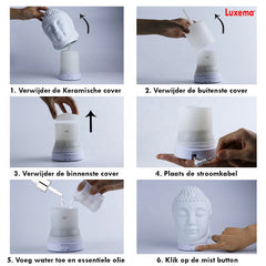 Luxema® Aroma Diffuser Buddha - Luxema